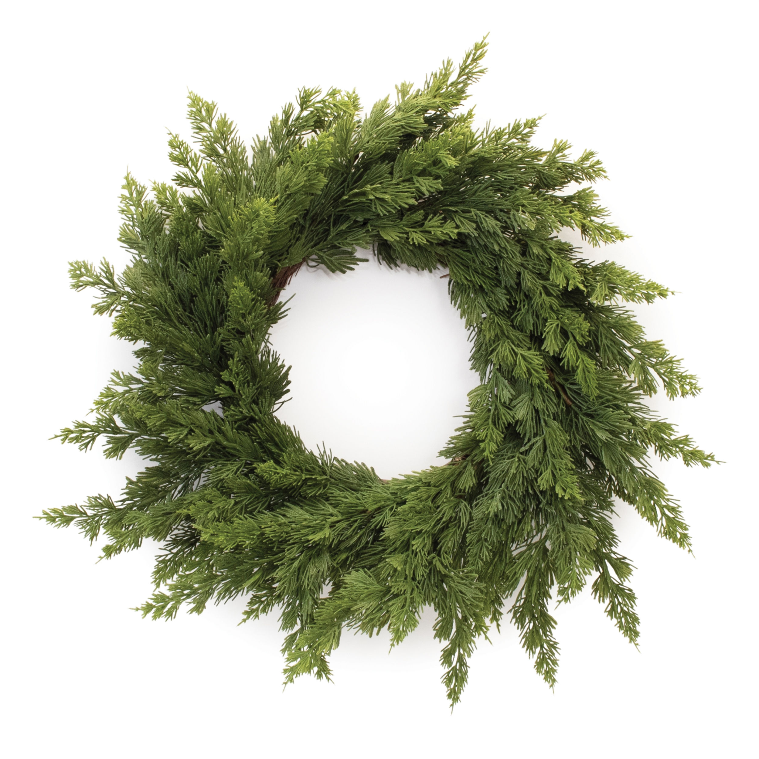 Variegated Pine Wreath 