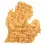 Thumbnail: Destination Michigan (Mitten) Shaped Serving & Cutting Board