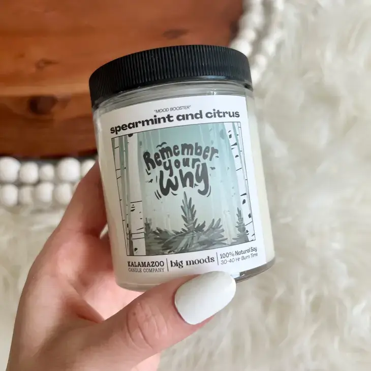 Thumbnail: Remember Your WhySpearmint & Citrus Soy Candle