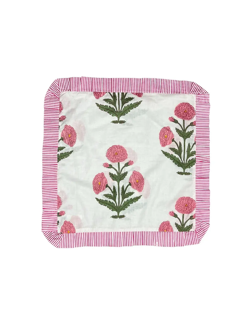 Thumbnail: Pink Ruffle Pillow Sham