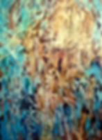 Blue and Gold and Cicada Sounds
