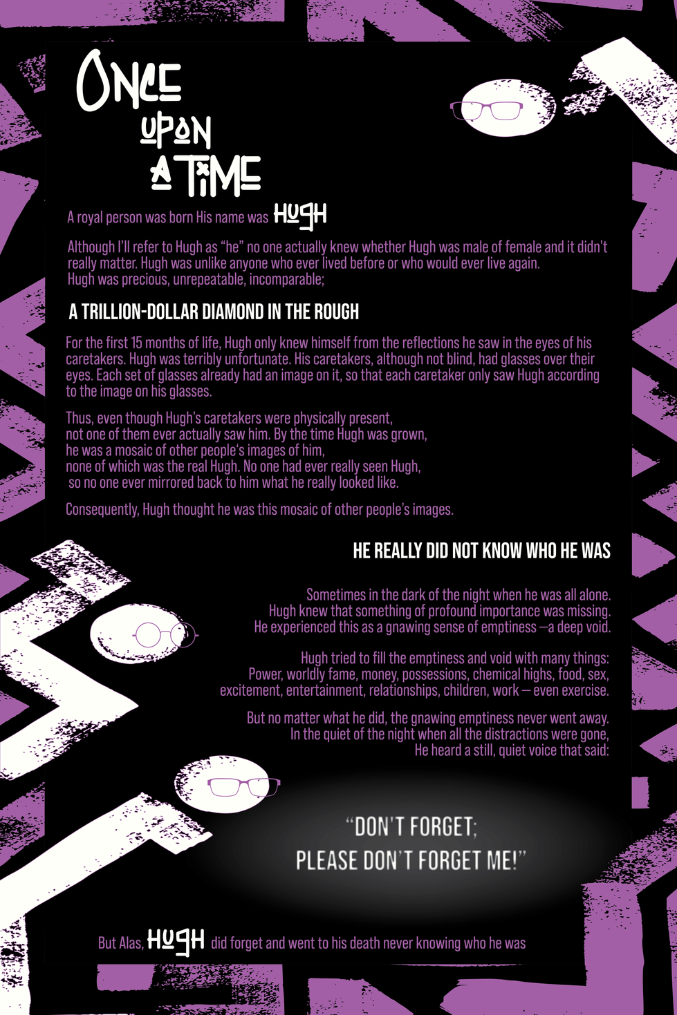 The Parable of HUGH - Story Poster