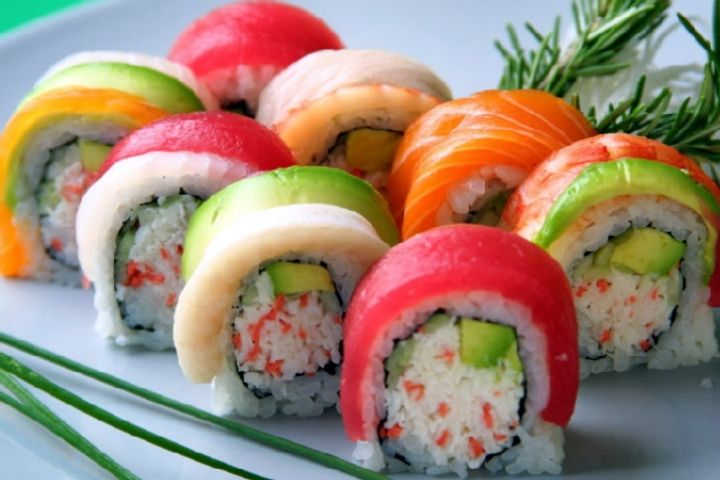 Arranged Food and Objects