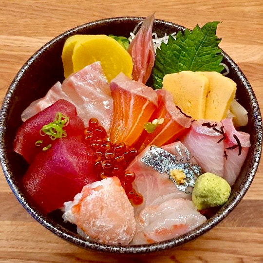 Arranged Food and Objects