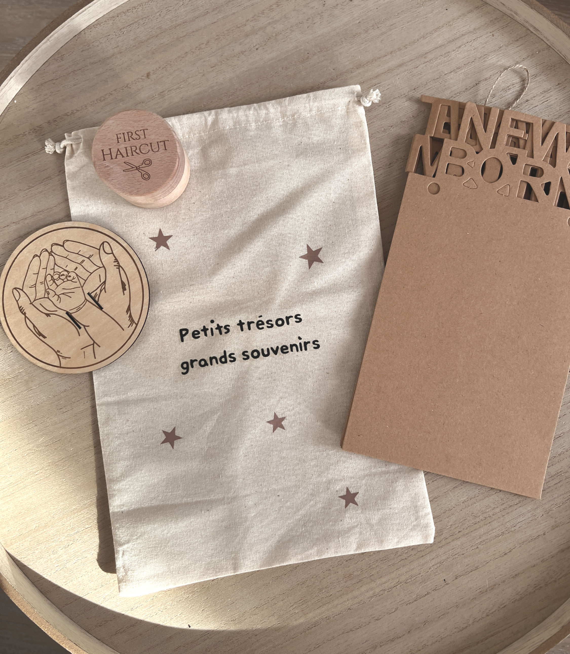 Pochette "Petits trésors, grands souvenirs"