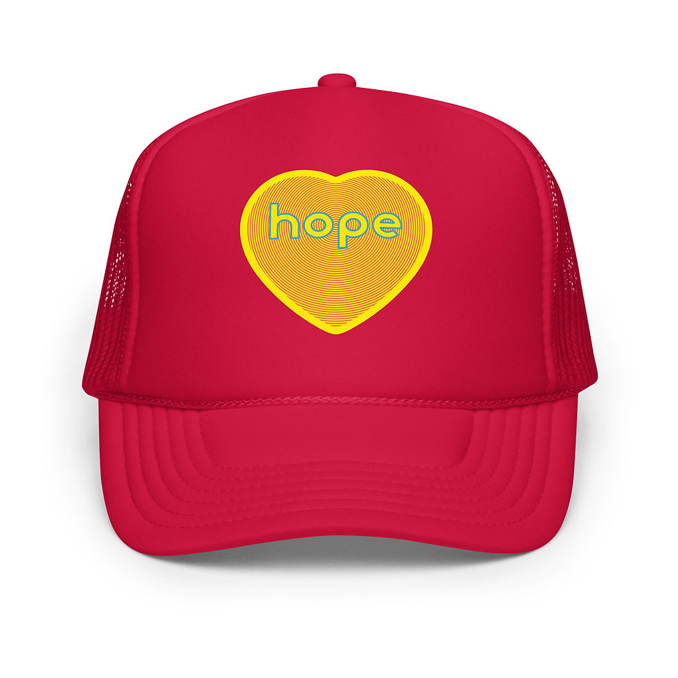 Thumbnail: Pink Lemonade Hope Trucker Hat