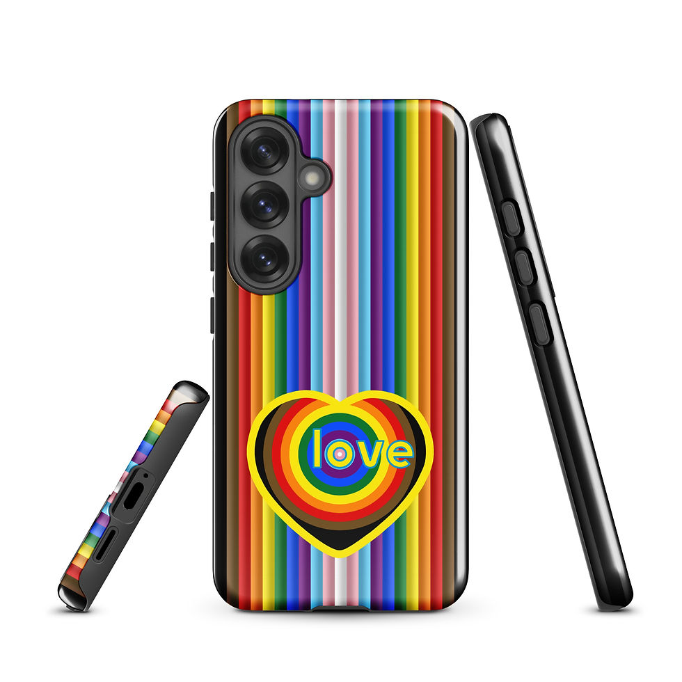 Thumbnail: Rainbow Love Kandy Flag Tough case for Samsung® S20-26