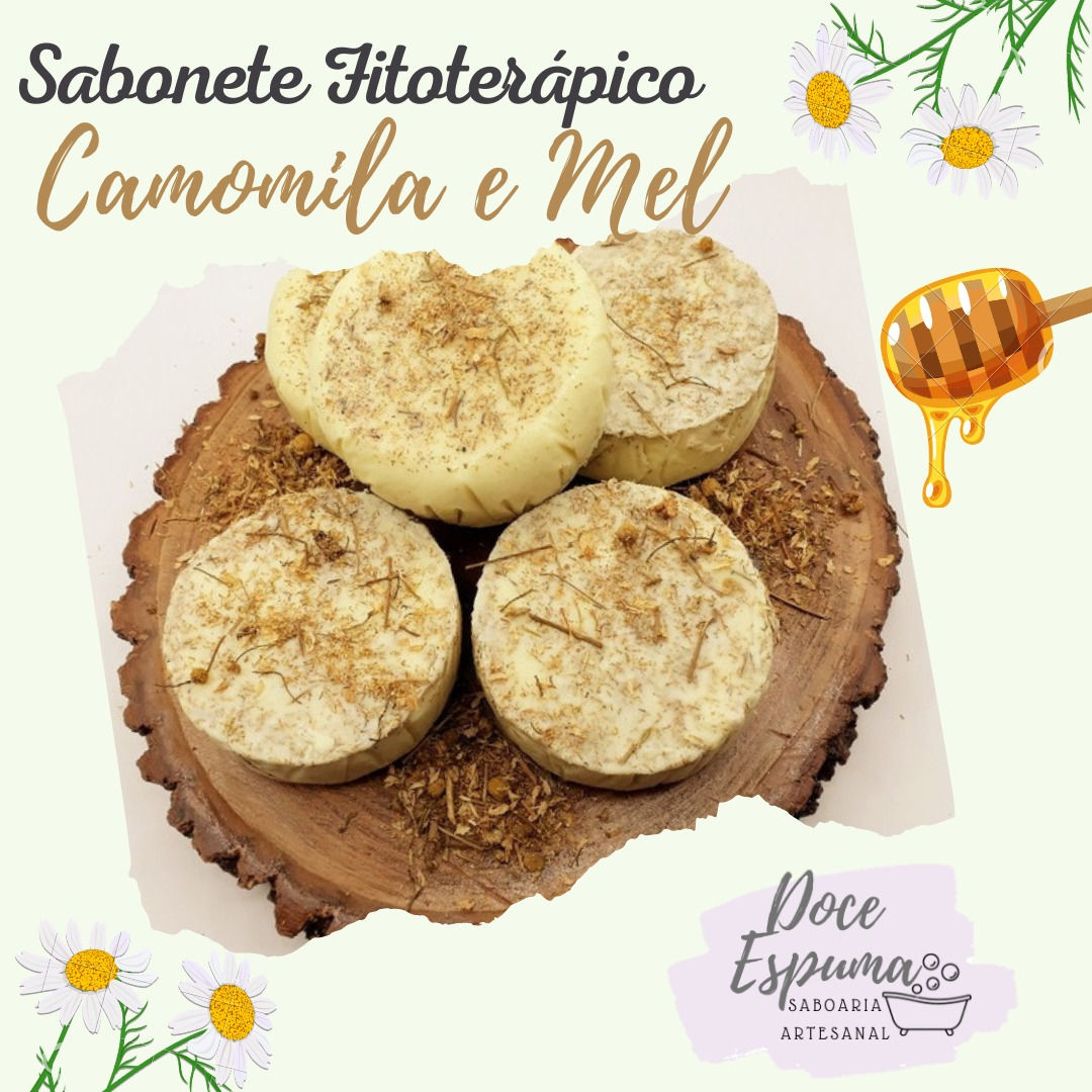 Sabonete Camomila e Mel