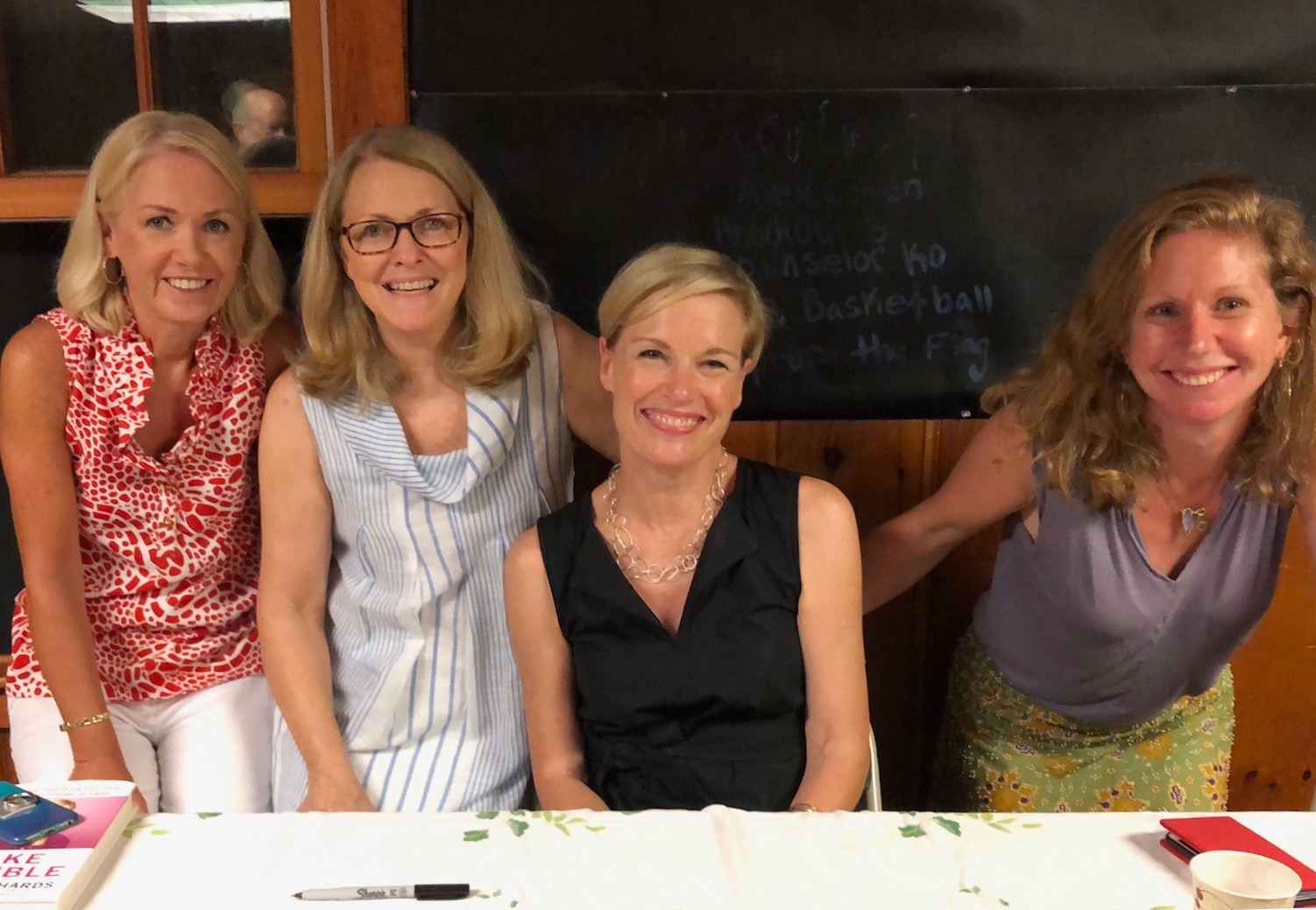 With Cecile Richards