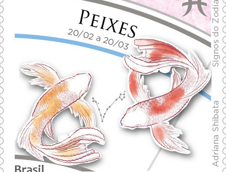 Lançamento | Emissão Postal Especial - Signos do Zodíaco: Peixes