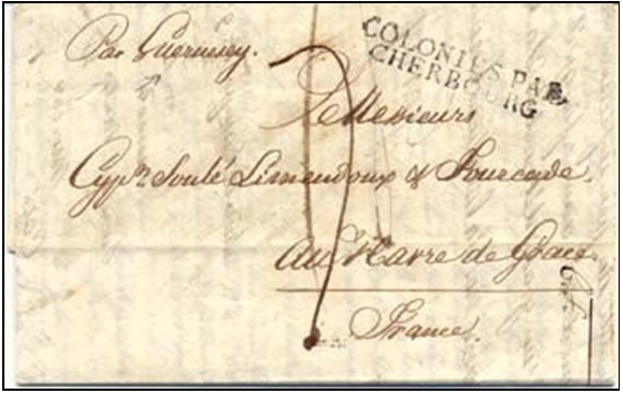 Fig. 2 – Do Rio de janeiro a Le Havre via Guernesey e Cherbourg