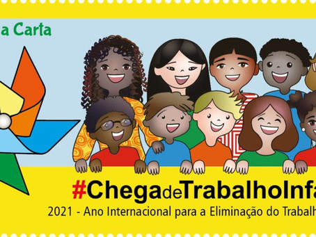 Emissão Postal Especial | 2021 - Ano Internacional para a Eliminação do Trabalho Infantil
