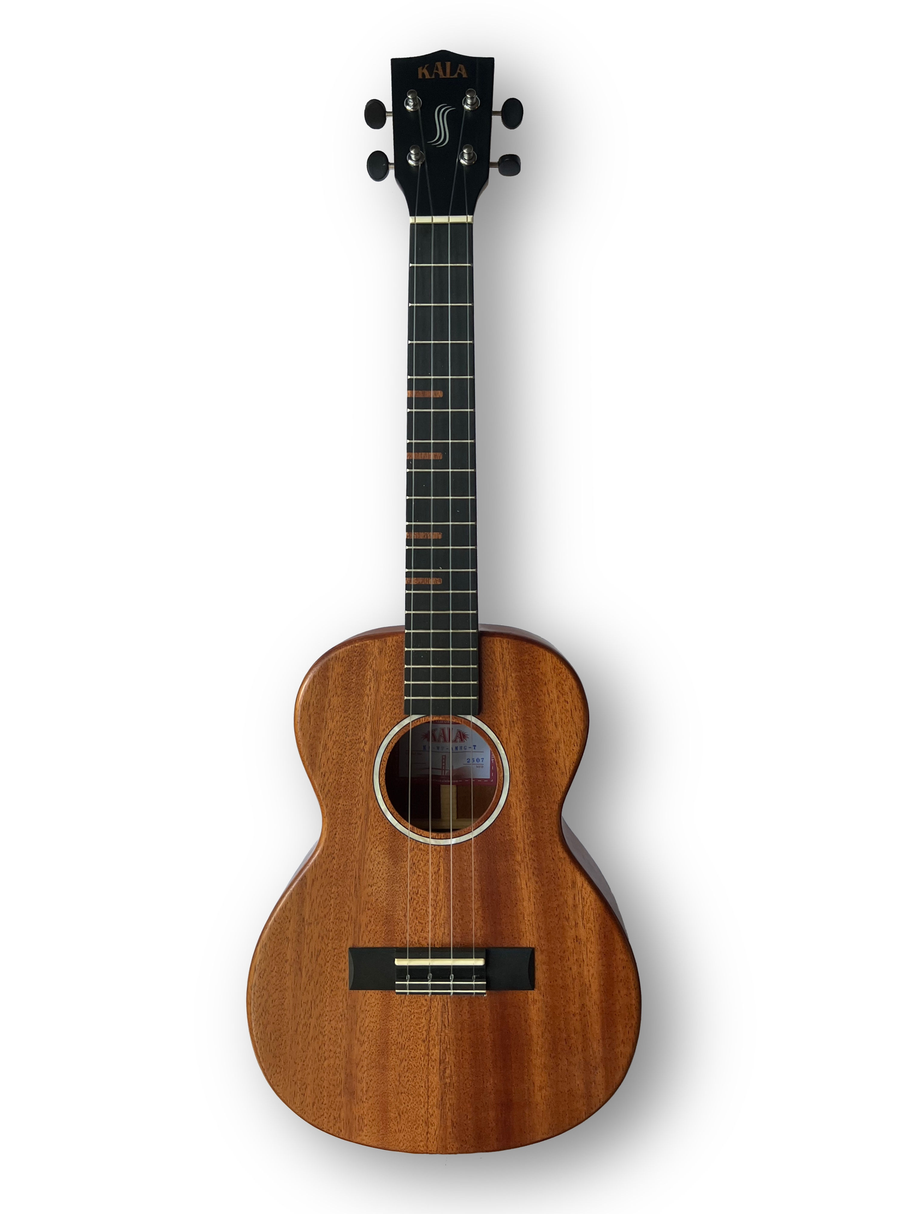Kala All Solid Mahogany Waterfall Tenor front view