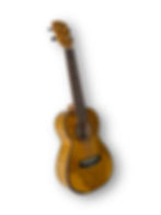 Ohana Figured Spalted Maple Concert ukulele side image