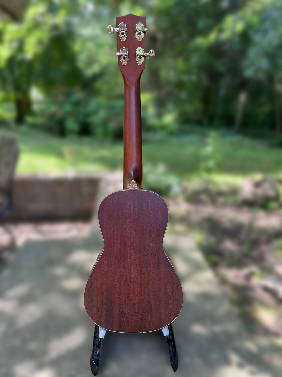 Thumbnail: Used Kala Classic Solid Mahogany Concert back view