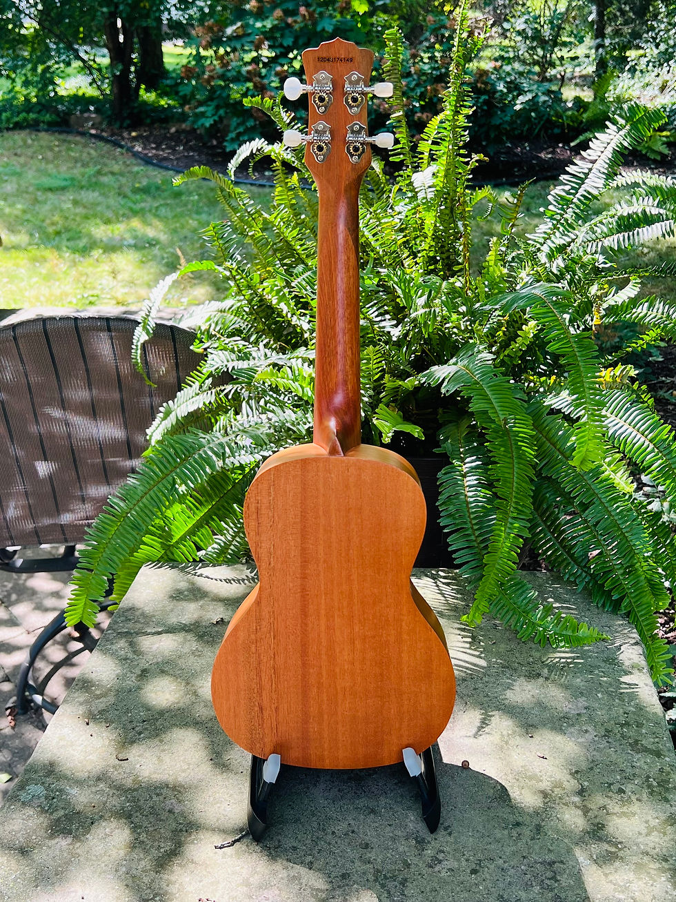 Thumbnail: Used Luna Peace Concert Ukulele back