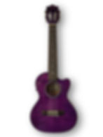Lanikai Electric Acoustic Purple Tenor ukulele