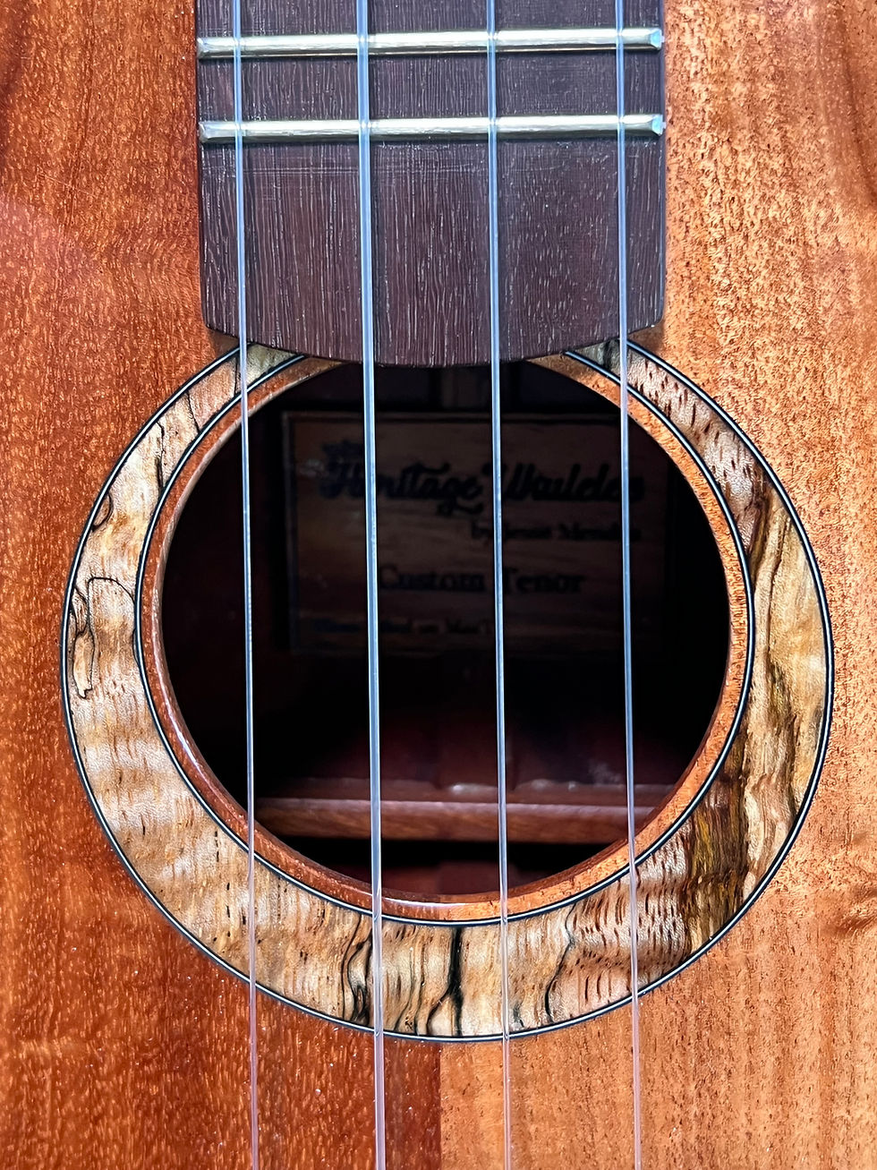 Thumbnail: Heritage Koa Tenor Ukulele by Jesse Mendes