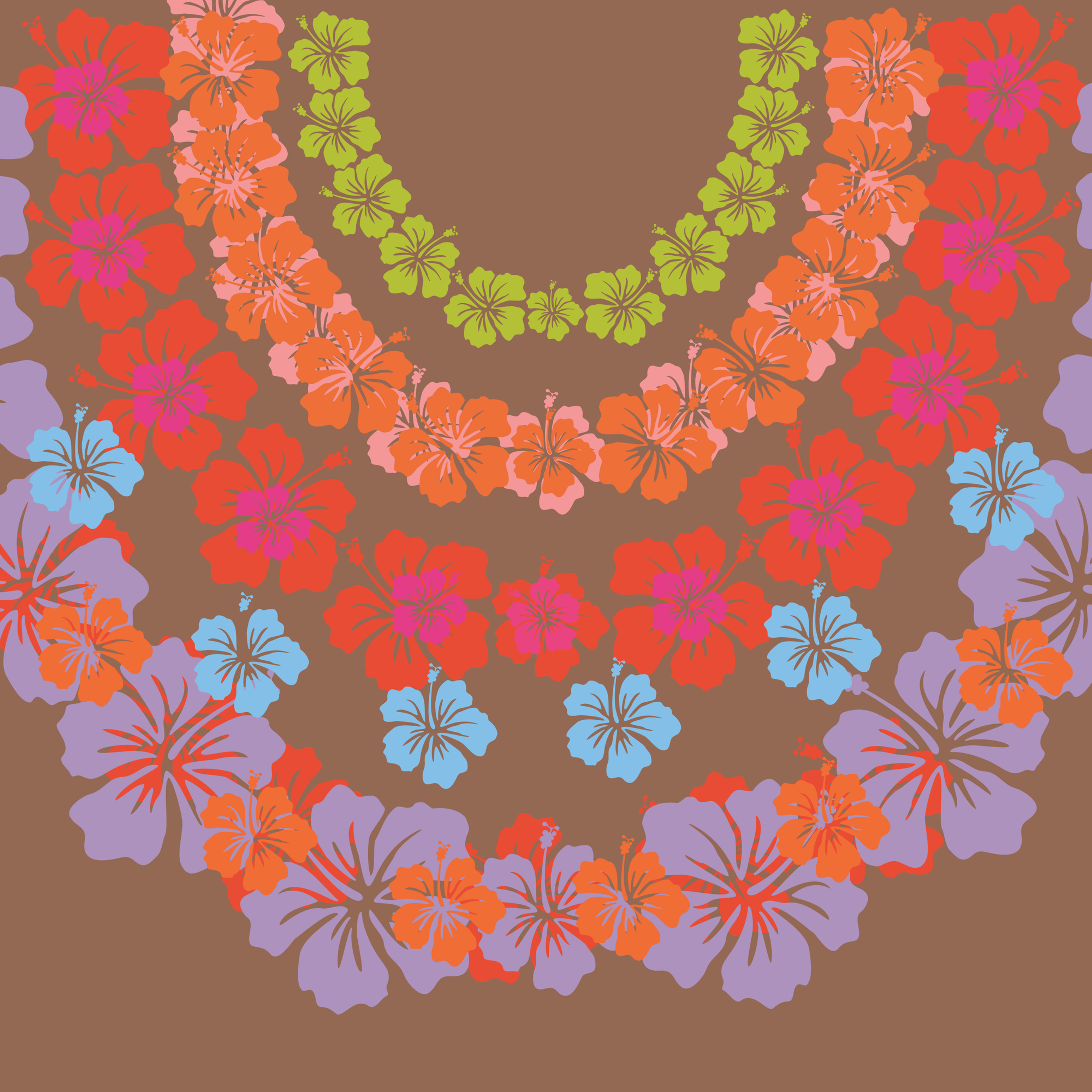 The perfect Medium Lei confetti