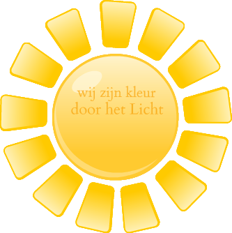 Wij zijn kleur door het licht