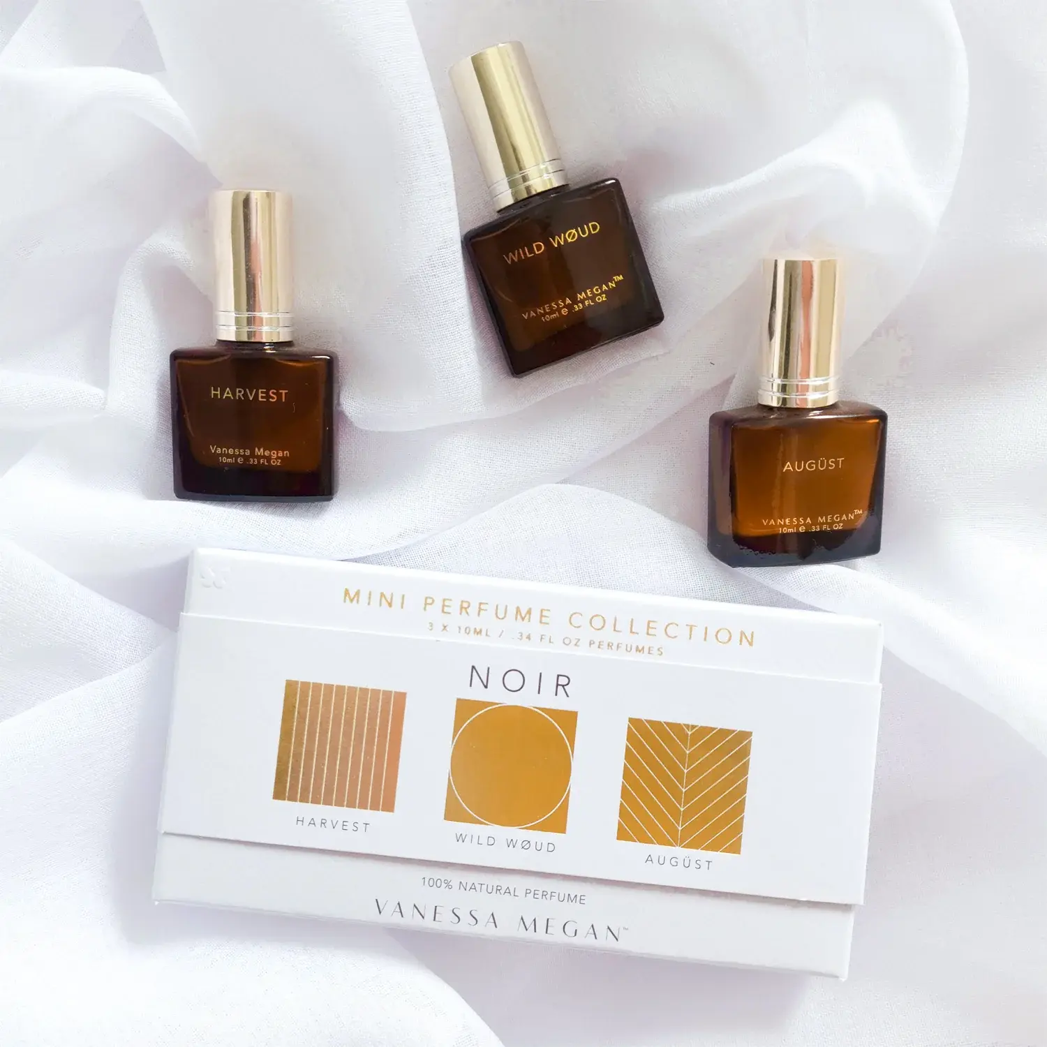 Vanessa Megan Mini Perfume Trip Collection | Noir