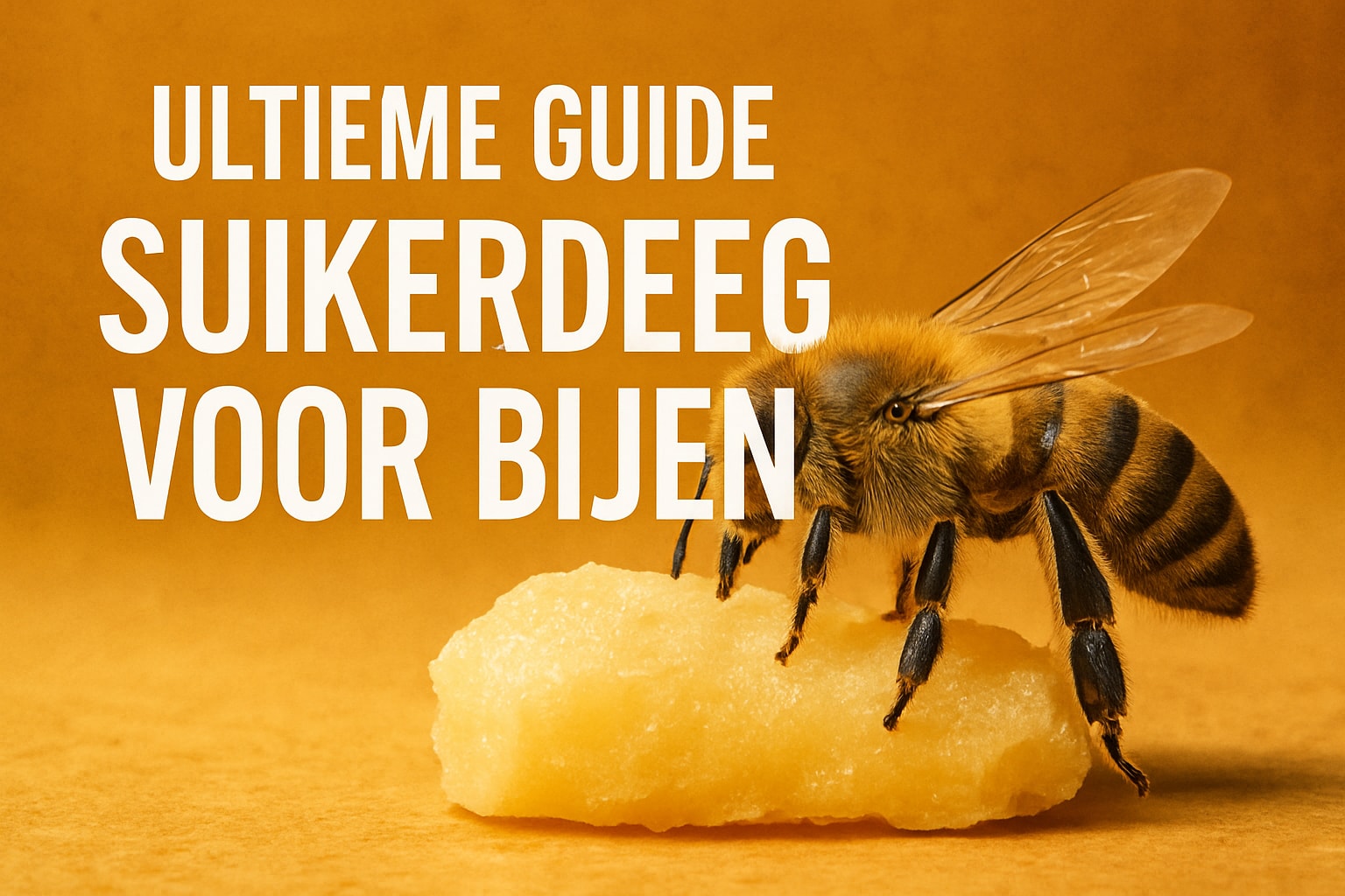 Ultieme Guide Suikerdeeg Voor Bijen: Tips & Advies 2026