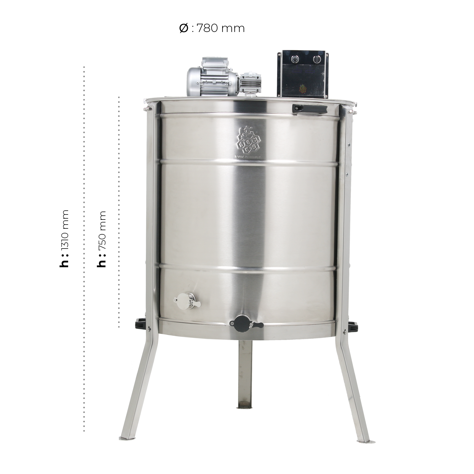 20-frame honingslinger gemotoriseerde semi-automatisch – snelheidspotentiometer