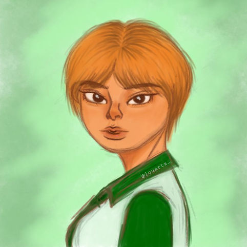ginger hair __ louartz digitals