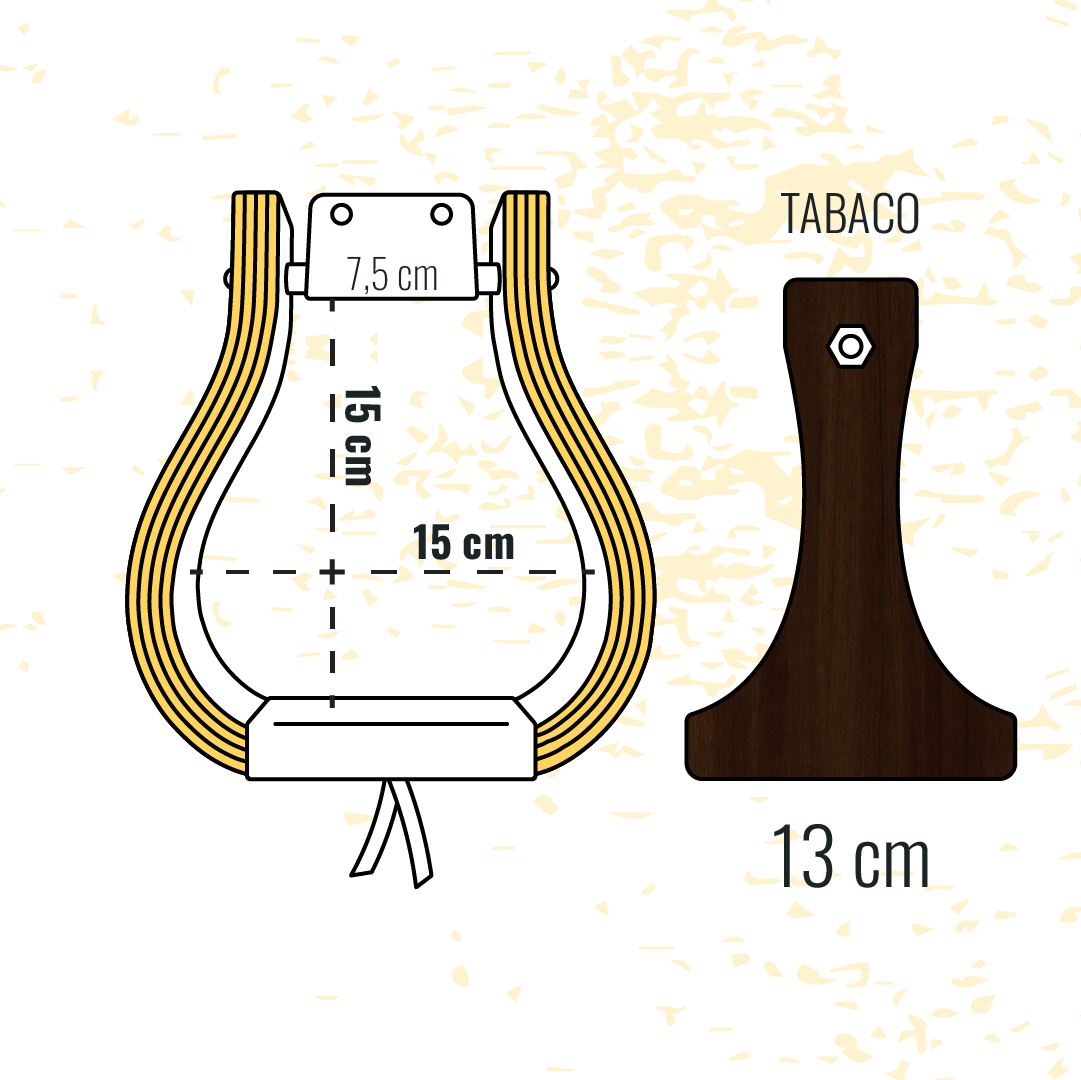 Overshoe - Base 13 - Tabaco