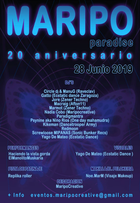 2019.MaripoPardise.20aniversario