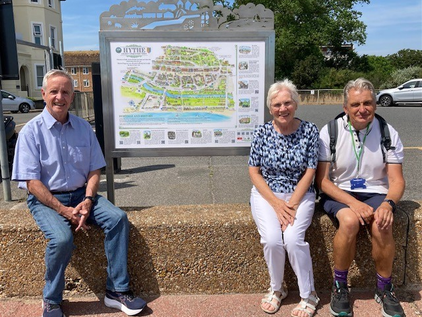 Hythe Civic Society updates tourist maps!