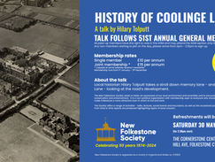 History of Coolinge Lane & NFS AGM Saturday 30 May