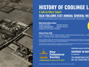 History of Coolinge Lane & NFS AGM Saturday 30 May