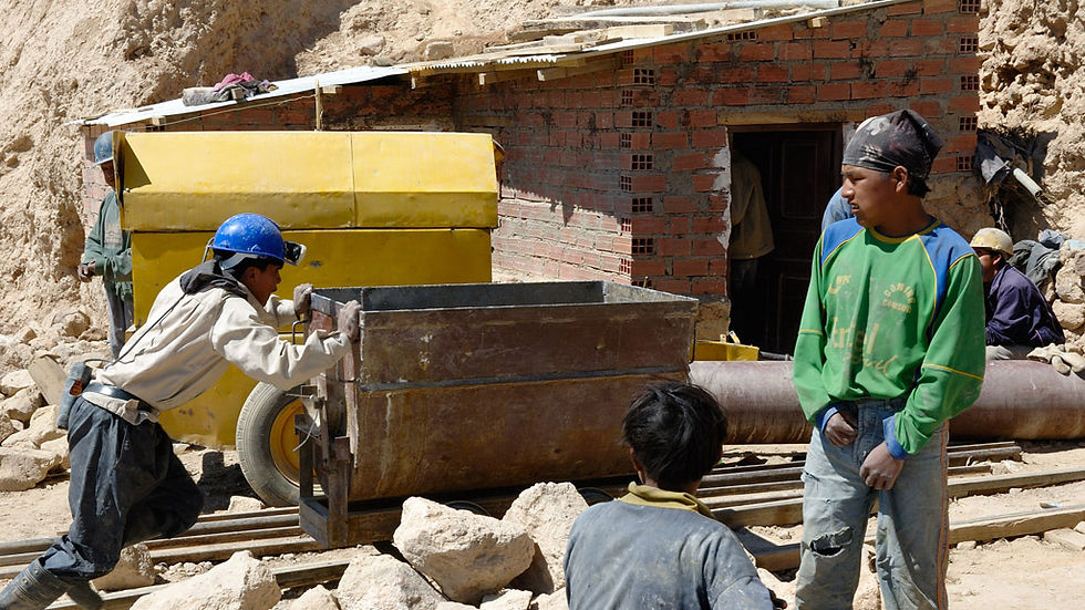 Potosí heute: Silberabbau unter Lebensgefahr
