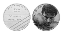 Ungarn: 100. Geburtstag von László Papp