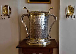 Aus öffentlichen Sammlungen: Barockes Talerfass im Schloss Königs Wusterhausen