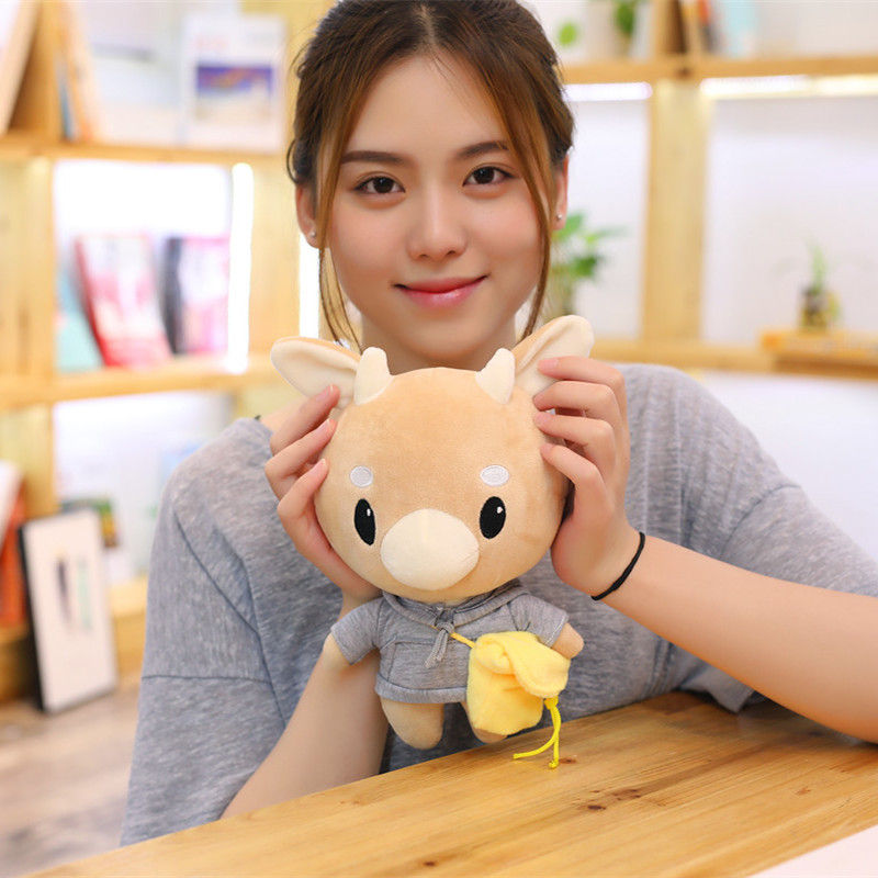 Miniatura: Jin Secretary Plush Cow Doll - Stuffed Toy Figure