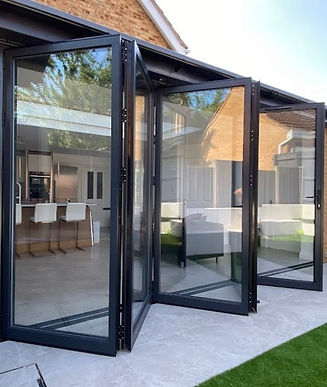 Bifold Doors In The Summer