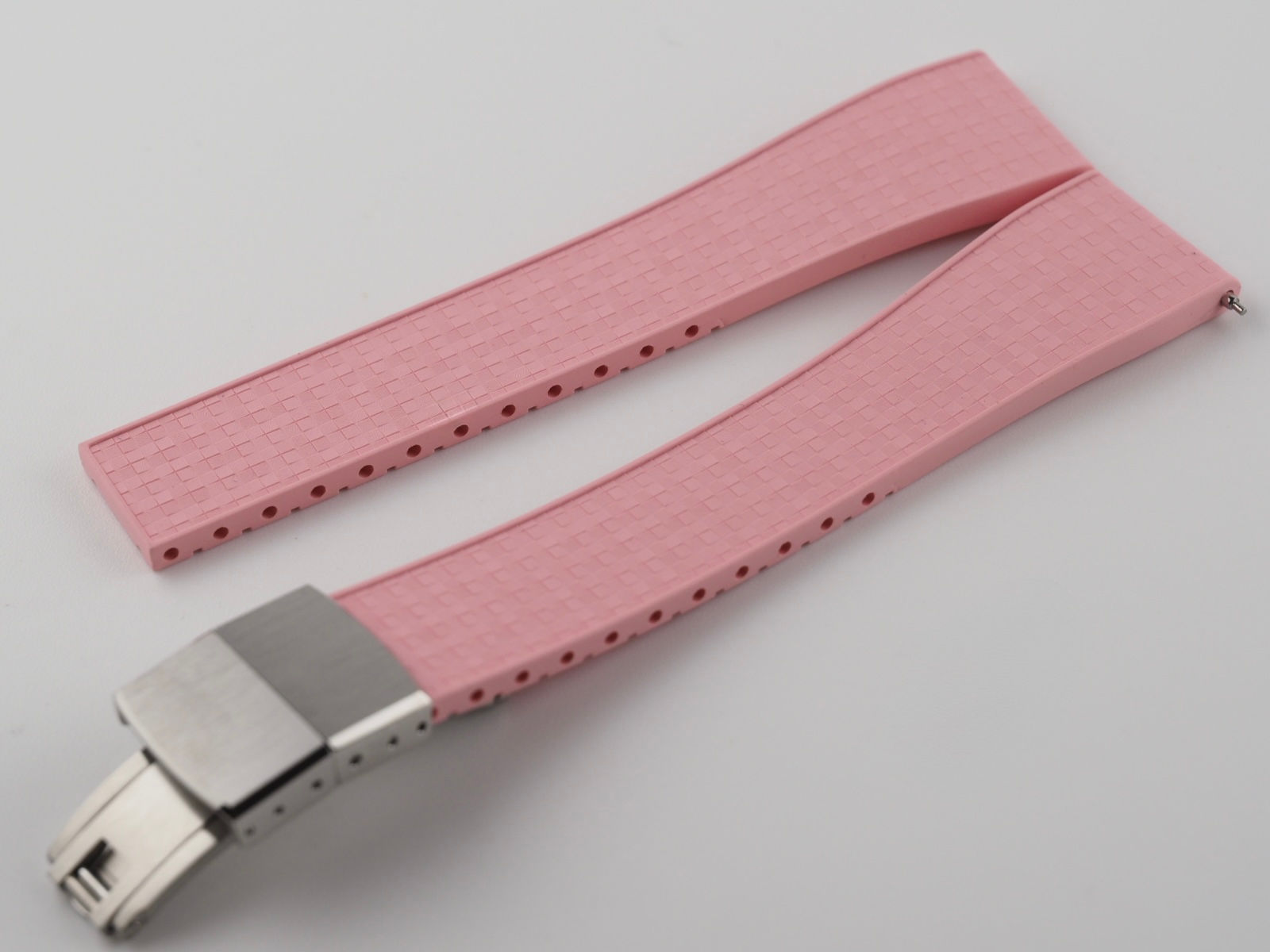ChronoFlex Rubber Strap - Powder Pink