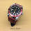 Thumbnail: Lizard Black/Red 2001: Watch Strap Customisation