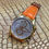 Thumbnail: Alligator Belly Orange 1019: Watch Strap Customisation