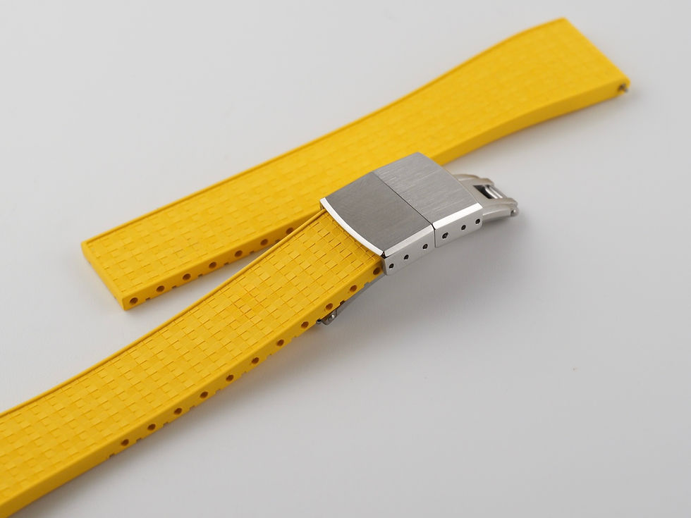 Thumbnail: Premium-grade rubber material on Chronoflex watch strap