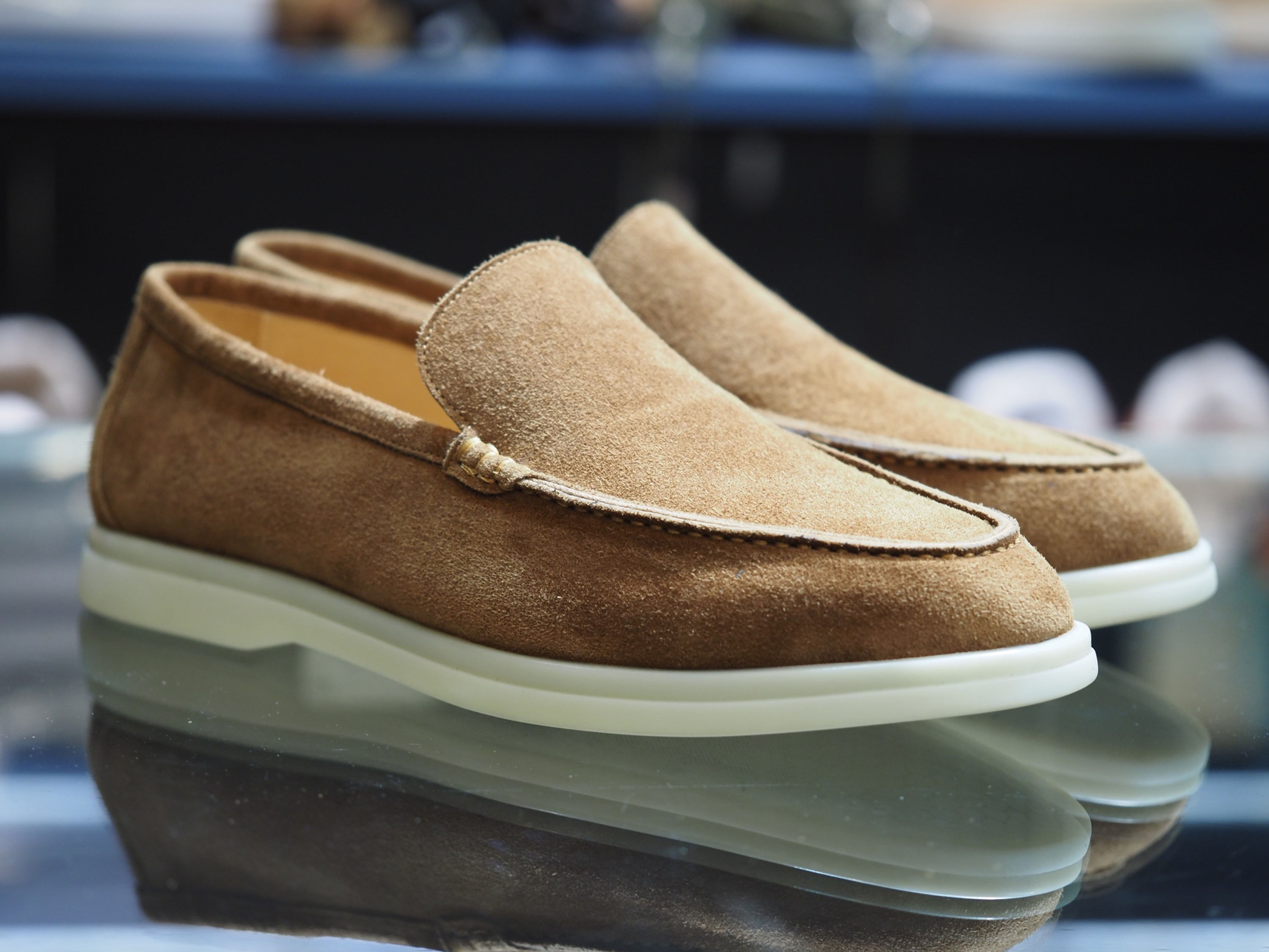 Summer Loafer in Cognac Nubuck
