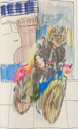 原地疾走的胖虎