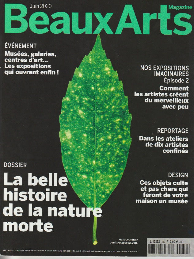Beaux Arts Magazine, Juin 2020