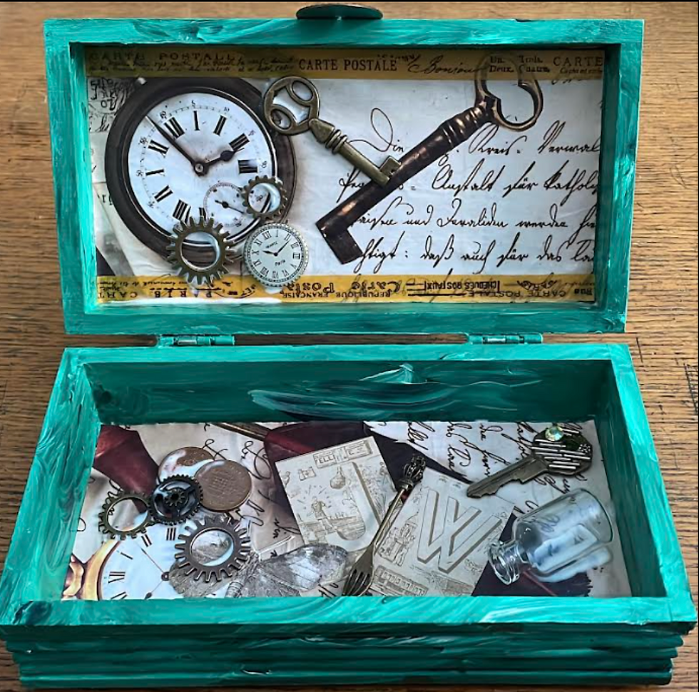 Collage & Assemblage Story Boxes