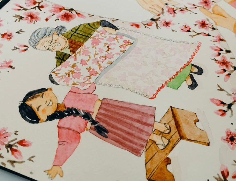 A Storyboard from Ilari's Jainsem . 2023