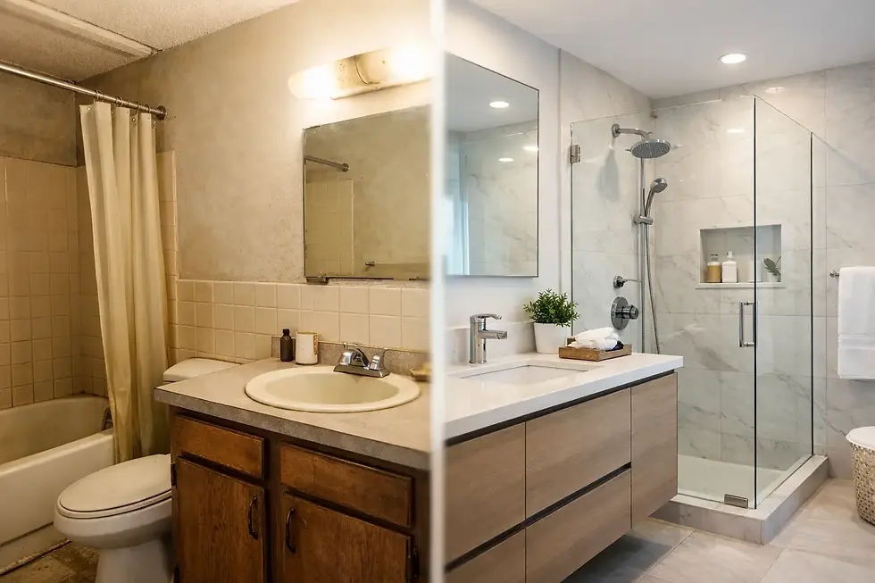 Bathroom Remodel Before After: What Changes Most