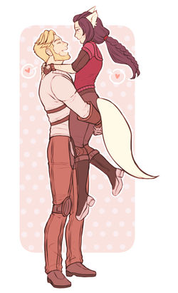 Flat Couple Fullbody