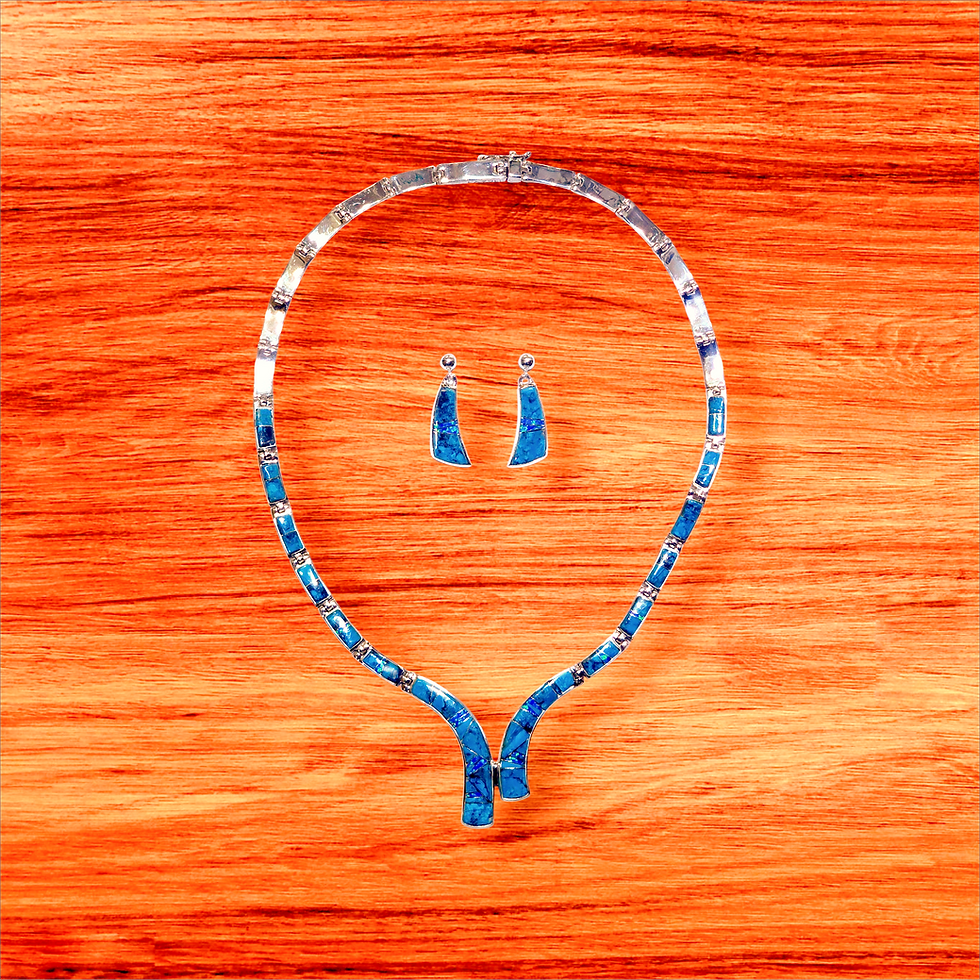 Thumbnail: Navajo Necklace Set, N30